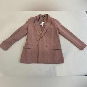 Express Dusty Rose Pink Blazer